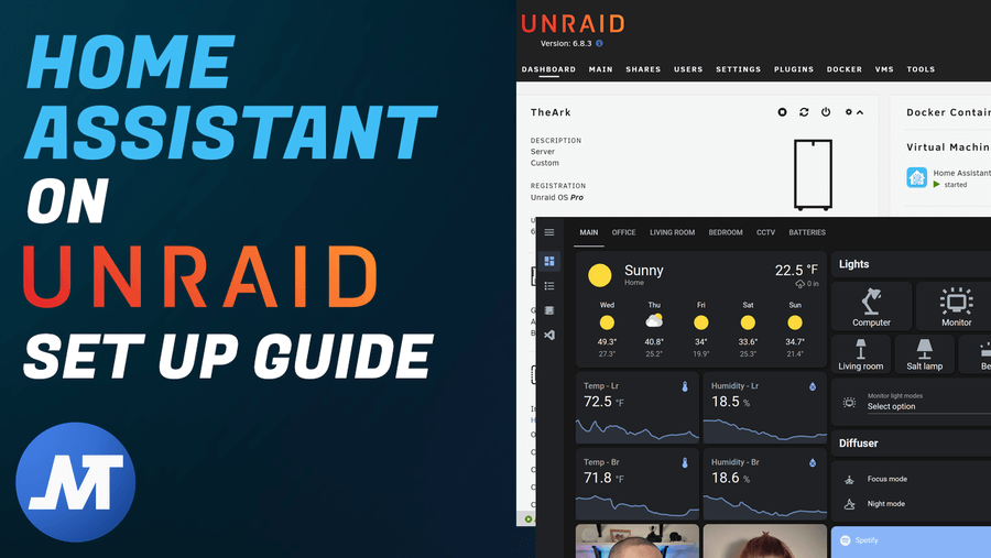 How to set up home assistant on unraid JuanMTech
